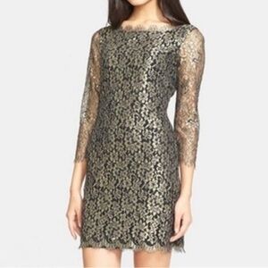 Diane von furstenberg Cocktail Holiday Lace Dress